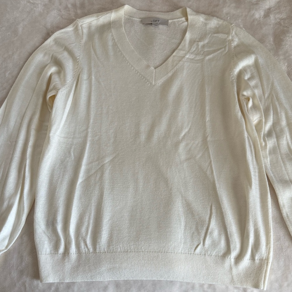 LOFT V-Neck Sweater